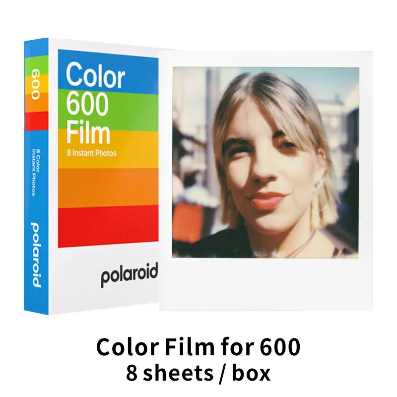 8-40Sheets Polaroid Originals Instant 600 Film Color For Onestep2 Instax  Camera SLR680 636 637 640 650 660 Autofocus Impossible - AliExpress