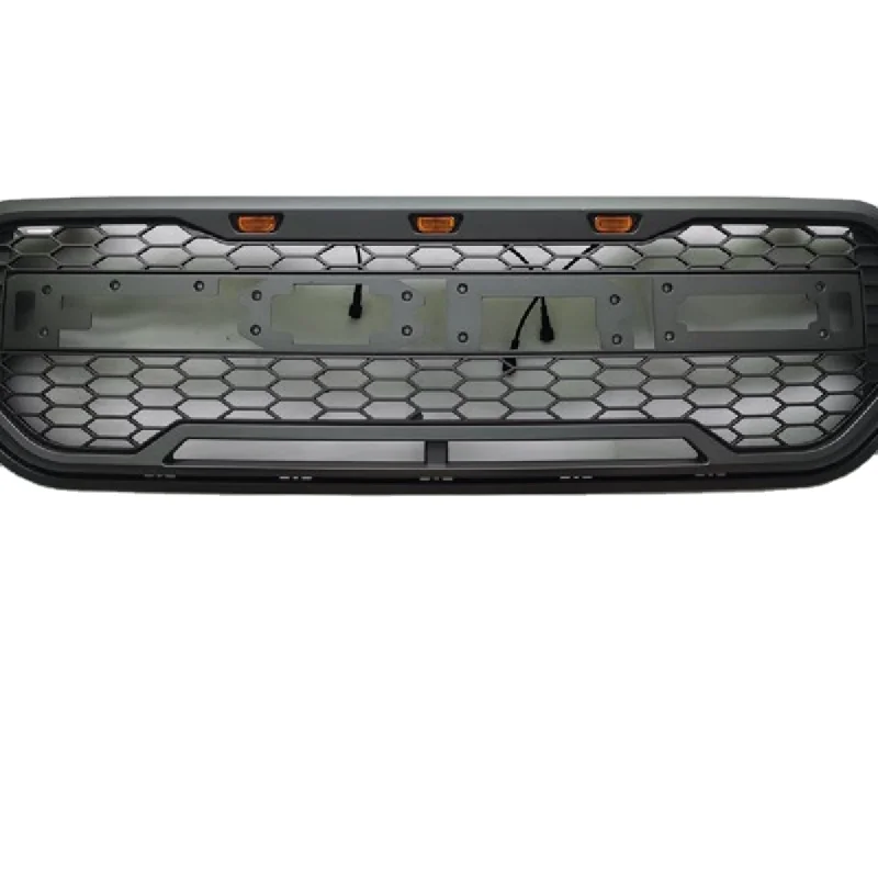 

Racing Grilles Black Grey for 2015-2018 Ford Kuga Upgrade F150 Style Raptor Front Grille