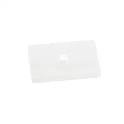 Frosted Desktop Storage Box - Transparent Dust - Proof Organizer for Office Supplies and Craft Stickers (Horizontal Style)