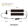 Truck Devil Eye LED Matrix Pixel Panel Soft Foldable Remote Control Lighting Graffiti Scrolling Stickup Text Light Windshield 6