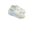 2025 Spring New Arrival Leather Cow Milk Shoes Women's Flat Bottom Round Toe Lace Up White Casual Shoes Flats Sneaker Luxury 1