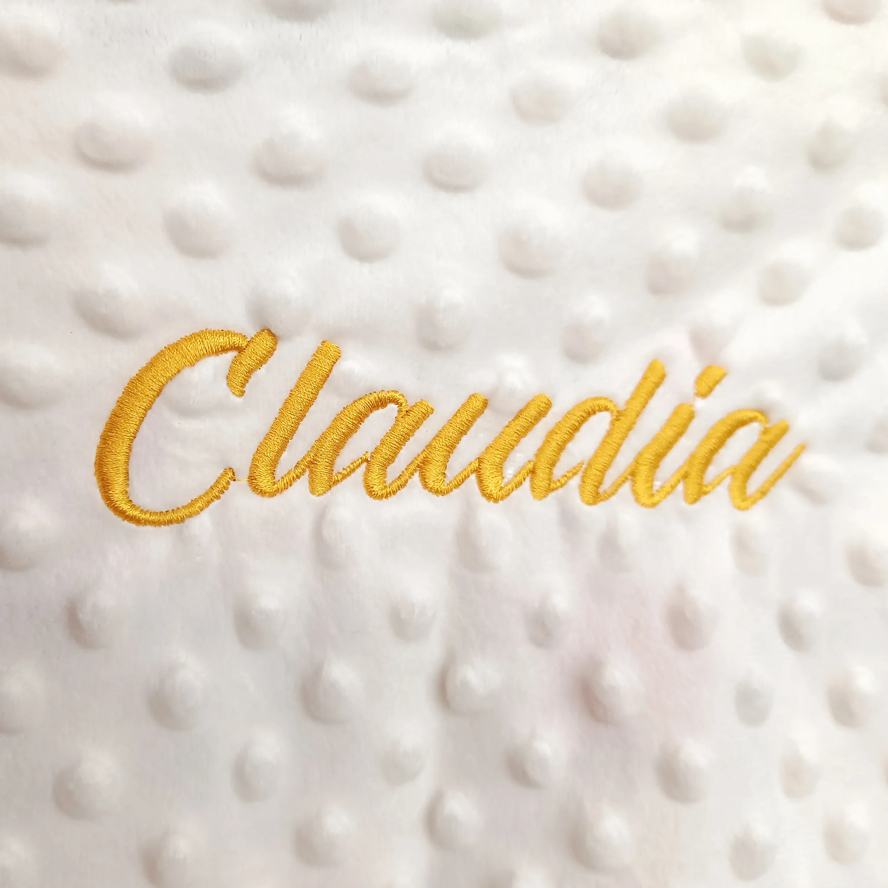 Name Personalised Custom Fleece  Baby Blanket Soft  With Double Layer Dotted Fleece Baby Swaddle Receiving Blaket 100*72cm 2