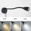 Gooseneck RV Reading Light 12V 3W Bedside wall lamp with switch, Designed for Reading, Boat, Yacht, and Caravan, Motorhome 4
