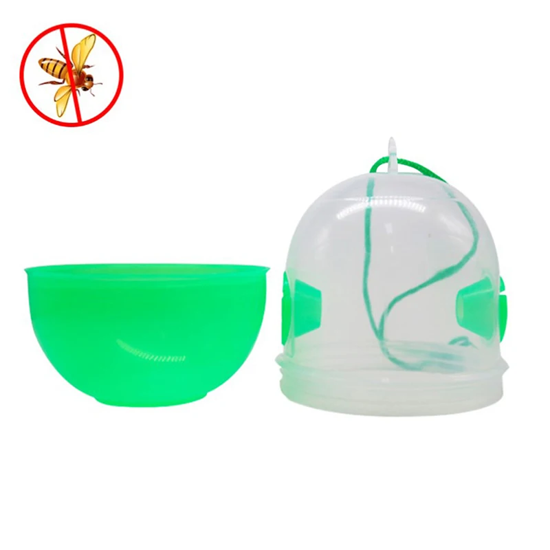 Reusable Outdoor Wasp Hanging Fly Trap Catcher Beekeeping Catcher Cage Equipment Tools Hornet Pest Control