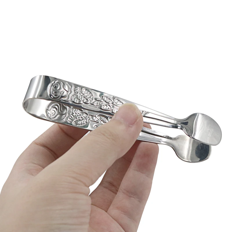 SY 10.5CM Metal Shisha Hookah Charcoal Tongs Tweezers Water Pipe Sheesha Chicha Narguile Accessories Gadget 2