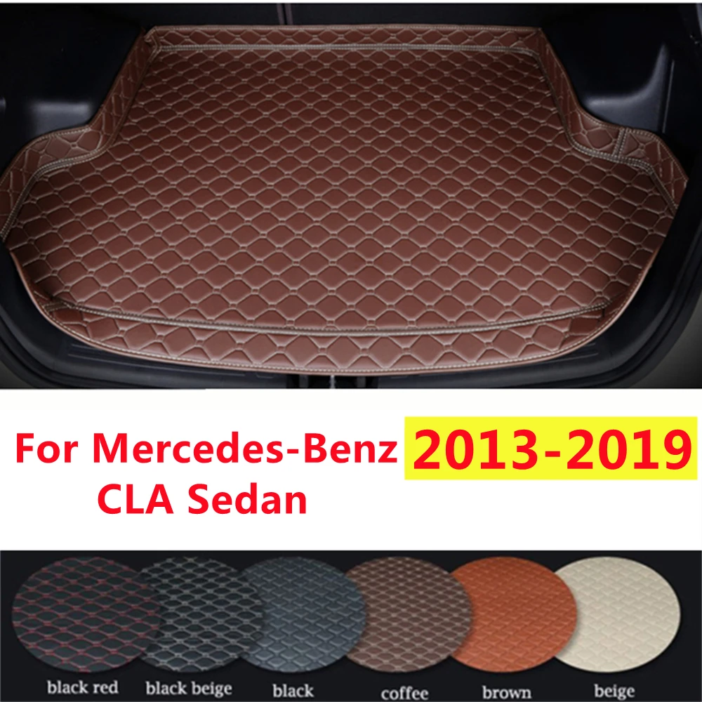 

Коврик для багажника SJ, подходит для Mercedes-Benz CLA Sedan 2019 18-2013