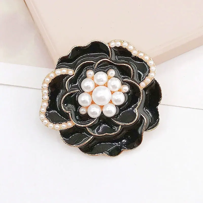 3 Stück Diamant fünfblättrige Blume DIY Schmuck Zubehör Handy Aufkleber DIY Kleidung Haarspange Taschenzubehör – Detail 3