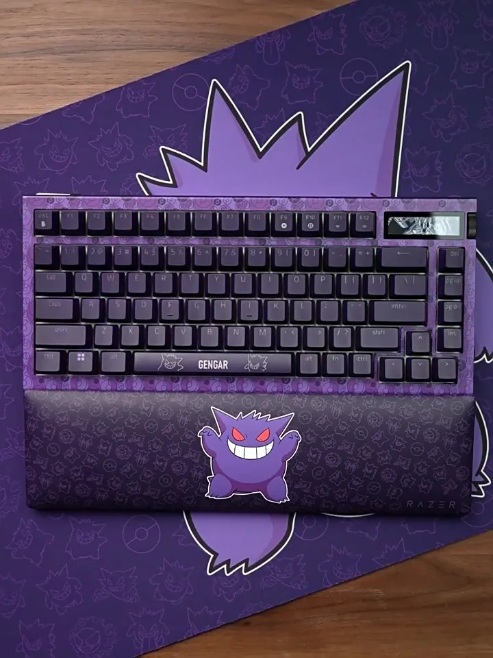 Razer ポケモン Gengar エディション BlackWidow V4 Pro 75