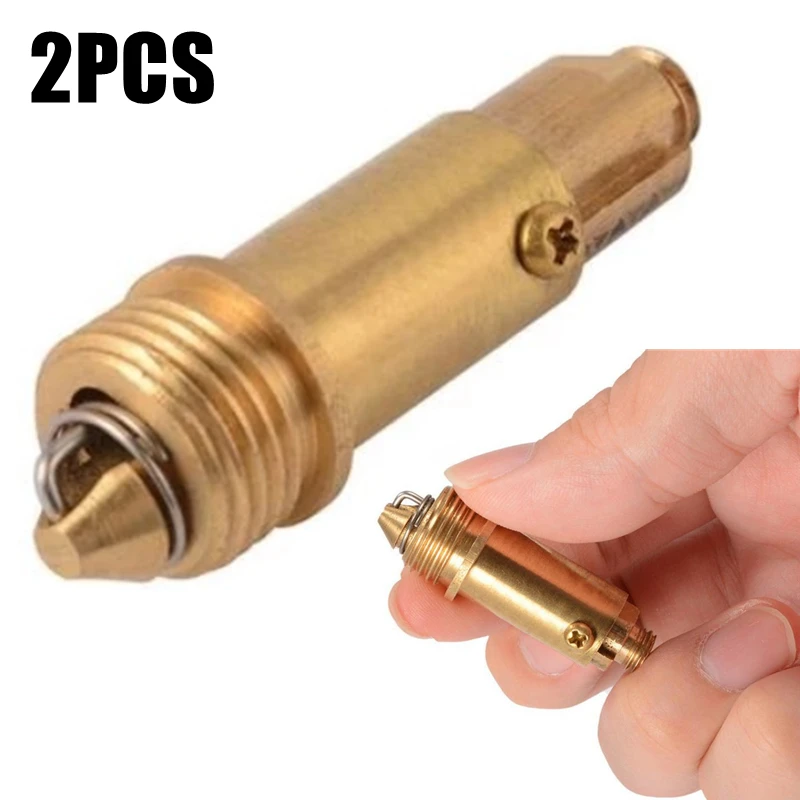 Basin Drain Stopper 1/2pcs Spring Plugs Bounce Valve Brass Basin Sink Bath Replacement Waste Easy Pop Up Click Clack Plug Bolt Spring Mechanism Part