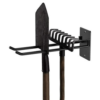 Système de stockage d'outils crochets support mural rangement de Garage multi-usages organisateur d'outils de jardin pour entrepôt crochet mural de Garage 1
