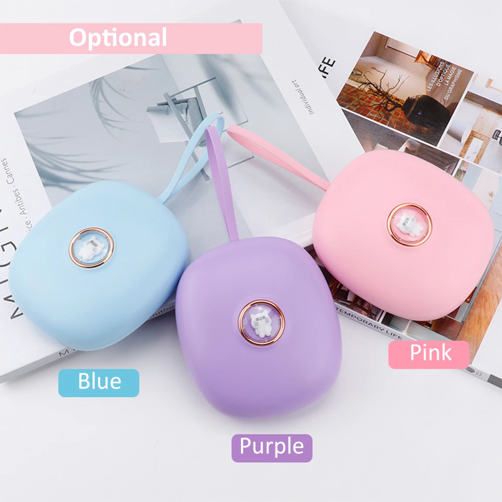 Silent Vibration Alarm Clock - Creative Cute Pet Design with LED Display
