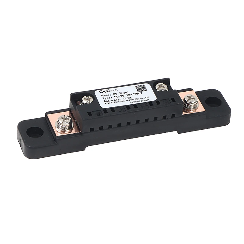 1pcs shunt FL-2C 10a 20a 50a 75mv analogen strom shunt widerstand mit basis – Detail 5