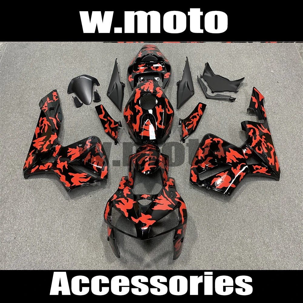

Motorcycle Fairing Kit ABS Plastic Body Injection Fairings Bodykits Black For CBR600 RR CBR600RR CBR 600RR 2005 2006 A4