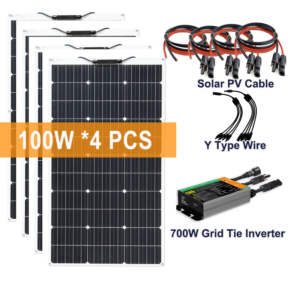 4PCS with Gird Inver