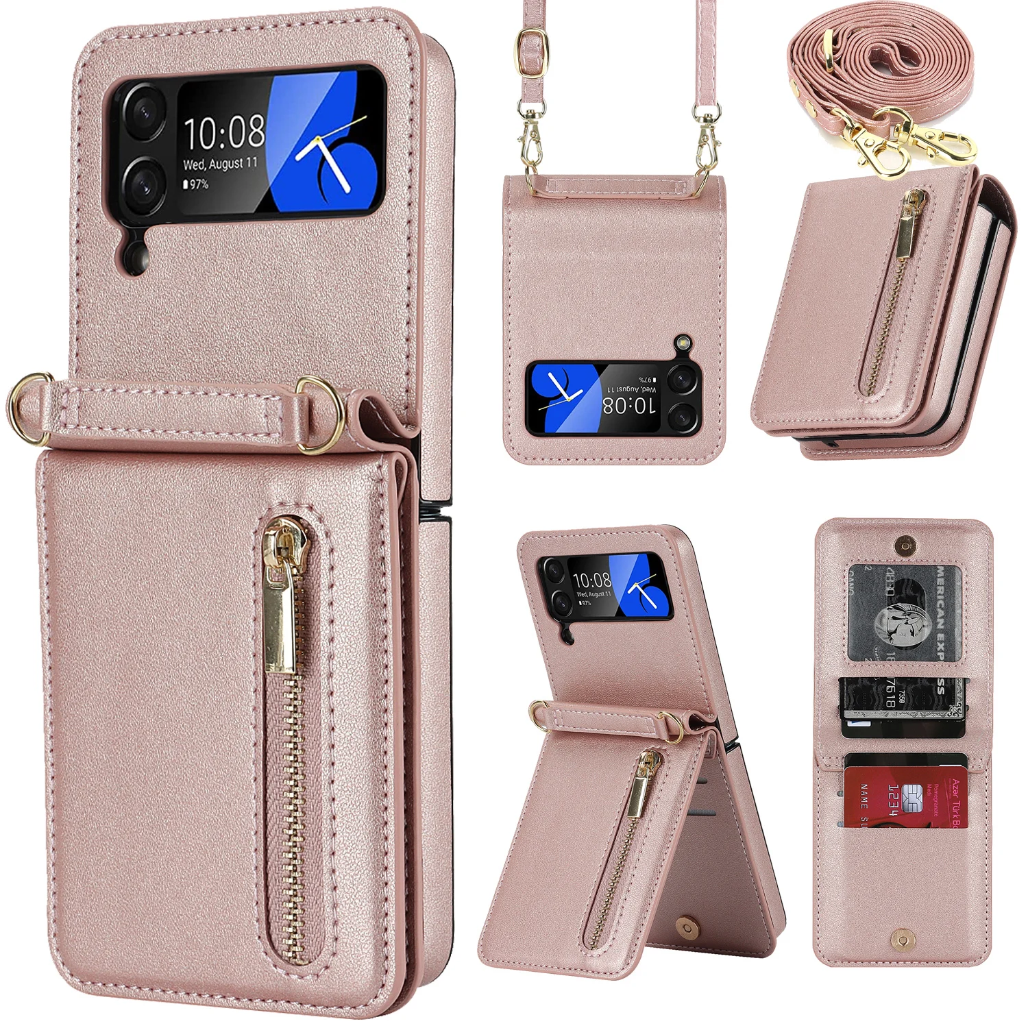 Étui Portefeuille Zanae K5 (2016) Fushia