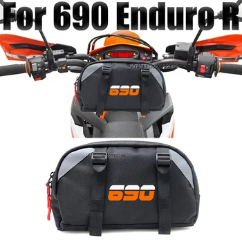 Borsa porta attrezzi impermeabile e antipolvere per moto 690 Enduro R, comoda borsa da manubrio da viaggio