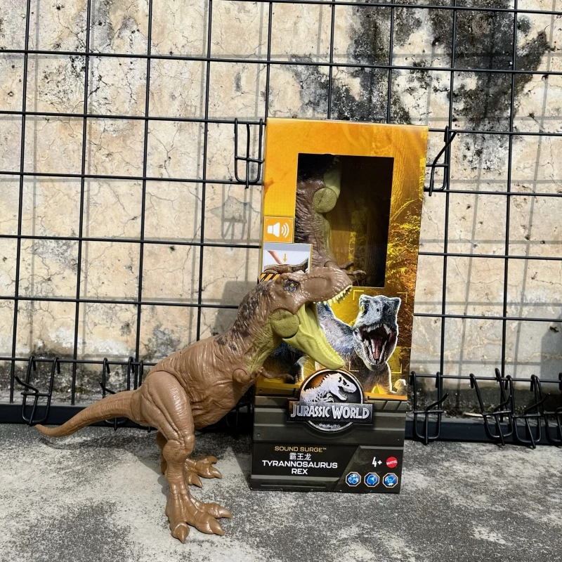 Mattel-子供のためのジュラシックワールド恐竜アクションフィギュア