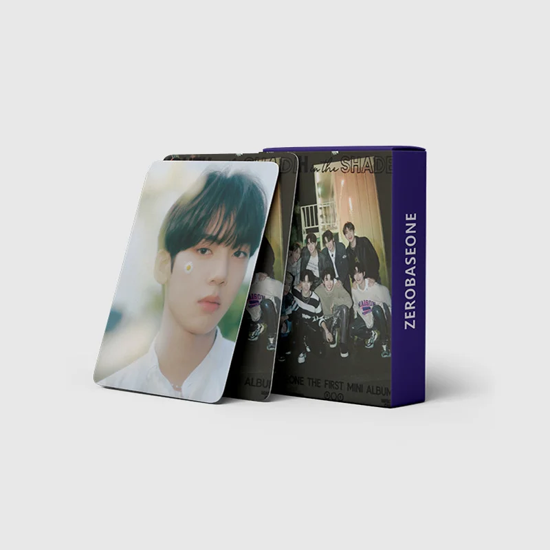 

55pcs/set Kpop ZB1 Album YOUTH IN THE SHADE Same Card LOMO Card Small Card Print Photo Card Print Picture Girl Gift Zhang Hao