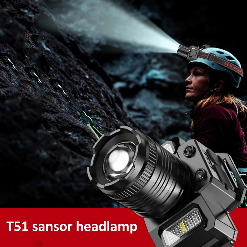  Ʈ T51 LED  工, USB C  Ʈ, LED  ġ,  ͸, ķ  