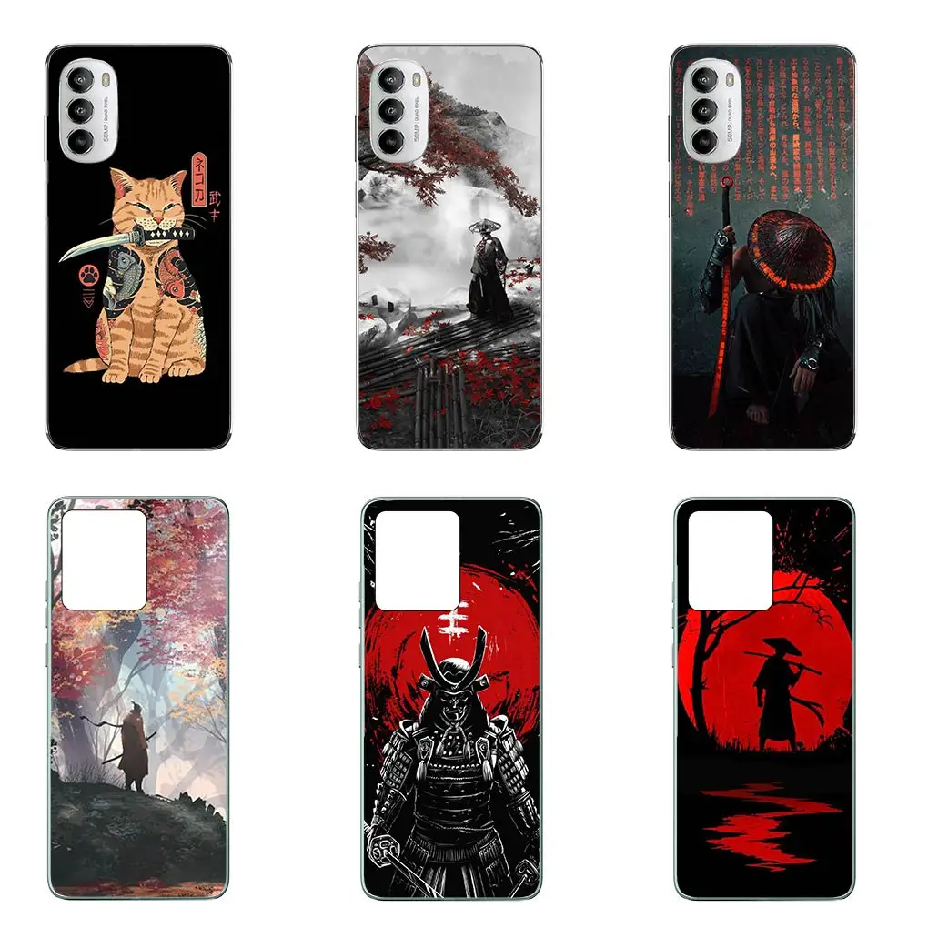 Bushido Japan Samurai Ninja TPU Phone Case Cover Casing