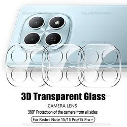 3D Enhanced HD Lens Glass Camera Protector - 3pieces (For Note 15 Pro 5G)