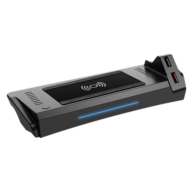 

15 Вт автомобильное беспроводное зарядное устройство QI для-A4 B9 S4 RS4 A5 2017-2021 зарядное устройство для телефона