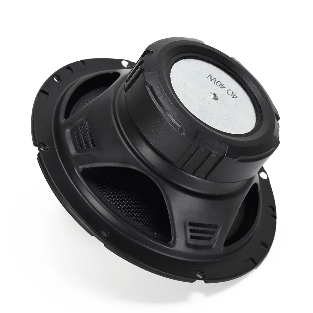 Creadvent 6.5 Inch Bullet Midrange Bass Speaker Woofer 4/8ohm 30/40W Home Theater DIY HiFi Audio Fiber Diaphragm Loudspeaker