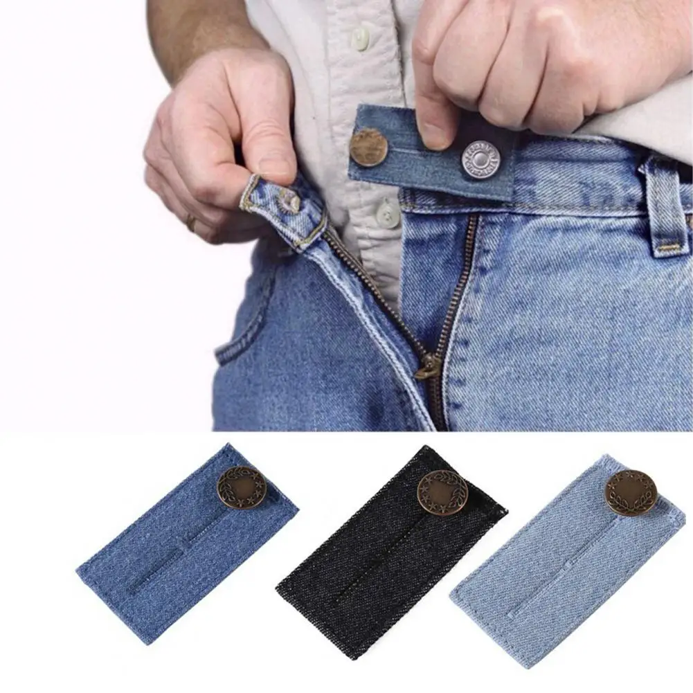

Waist Extension Buckle Button Waist Belt Extension Buckle New Lengthen Waist Pants Waist Extension Buckle Jeans Accessories