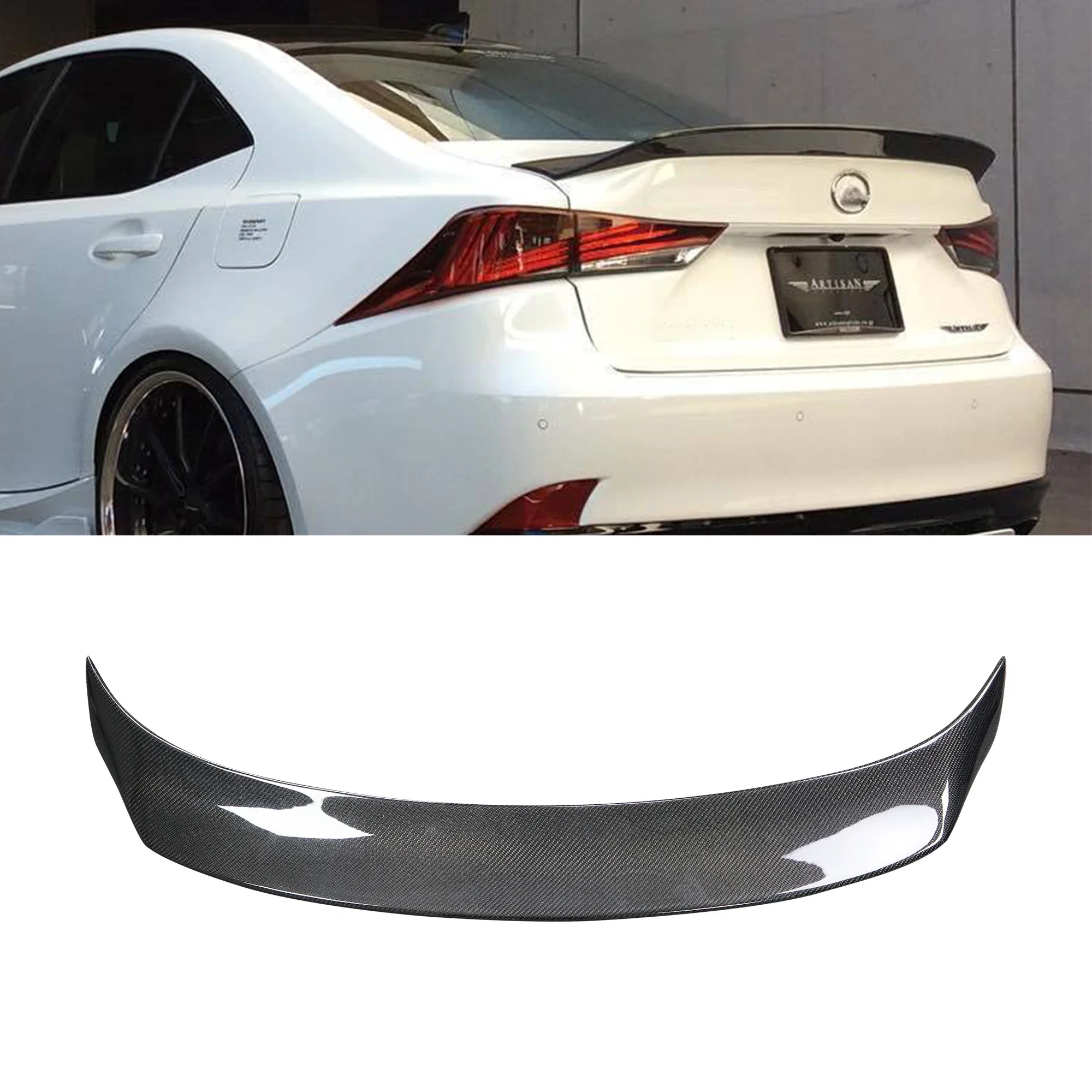 carbon fiber universal trunk spoiler for bmw m2 m2c f22 f87 m3 m4 f80 f82 f3 g80 g82 aerodynamic performance kit rpk rear wing Artisan style carbon fiber car bumpers rear spoiler wing for IS custom