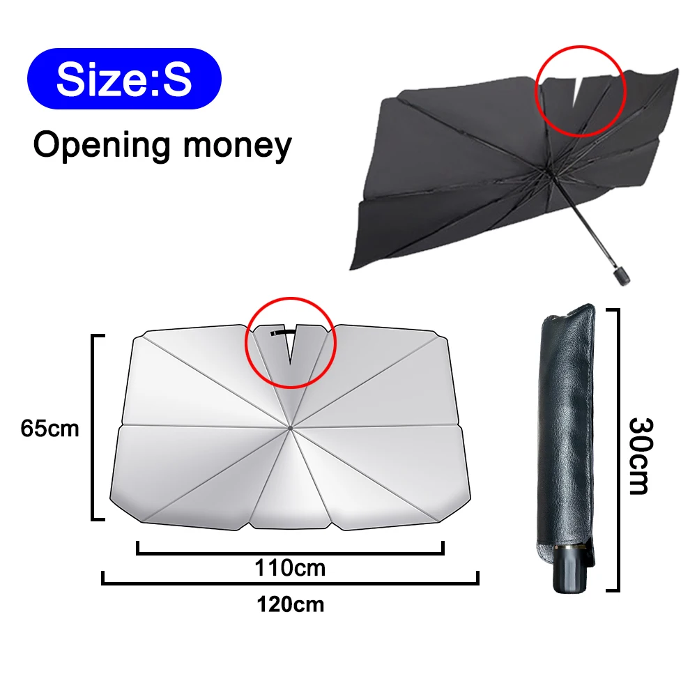 personal number plates Foldable Car Windshield Sun Shade Umbrella UV Protection Heat Insulation Parasol Auto Front Window Cover Interior Protector custom number plates Other Exterior Accessories