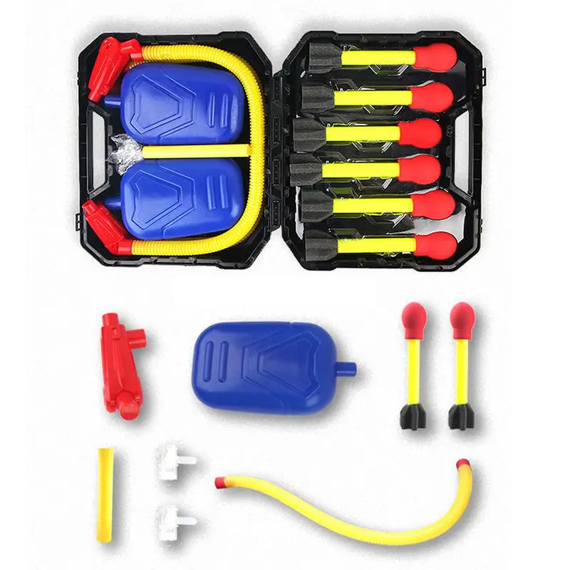 

Rocket Launcher Adjustable Rocket Launcher Shooting Pump Toys Sport Game Outdoor Child Play Set For Boys Or Girls Sport Game
