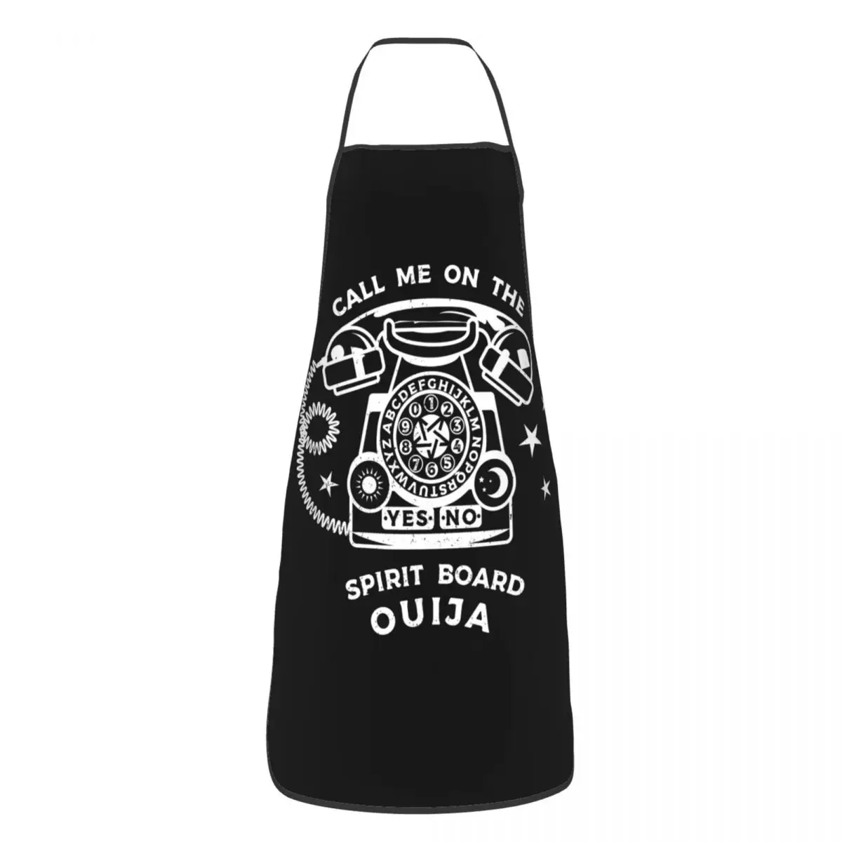 

Spirit Ouija Boards Occultism Apron Women Men Unisex Bib Halloween Death Divination Kitchen Cooking Tablier Cuisine Chef Baking