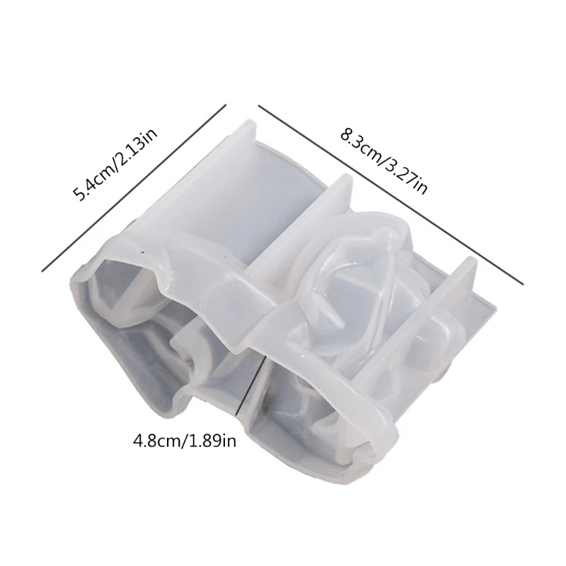 Löwe-Kerzenherstellungsharzform, 3D-Tier-Epoxidharzform zum Gießen von Ornamenten