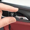 10Pc 3D Epoxy Badge Emblem Car Interior/Exterior Decorative Stickers for Tesla 3 S Model Y Model X Model M 2023 2024 Accessories 4