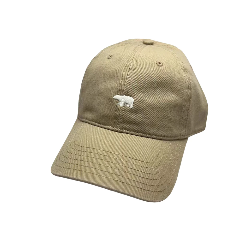 Bär bestickte Baseballkappe, Sonnenschutz, atmungsaktiv, verstellbar, Unisex, Freizeithut – Detail 8