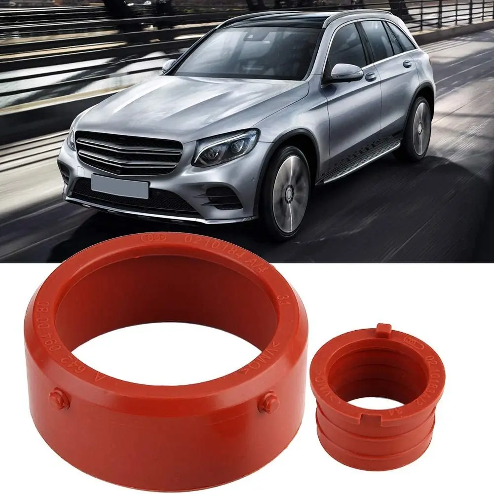 2pcs Car Engine Turbo Intake Seal & Engine Breather Seal Kit for Mercedes-Benz OM642 Engines Accessories