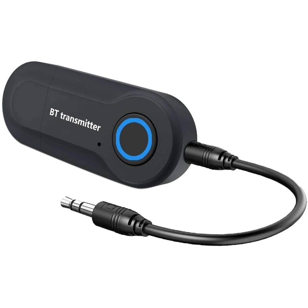 

Bluetooth передатчик беспроводной портативный стерео USB Bluetooth 5,0 передатчик адаптер для 3,5 мм аудио устройств ТВ ПК автомобиля