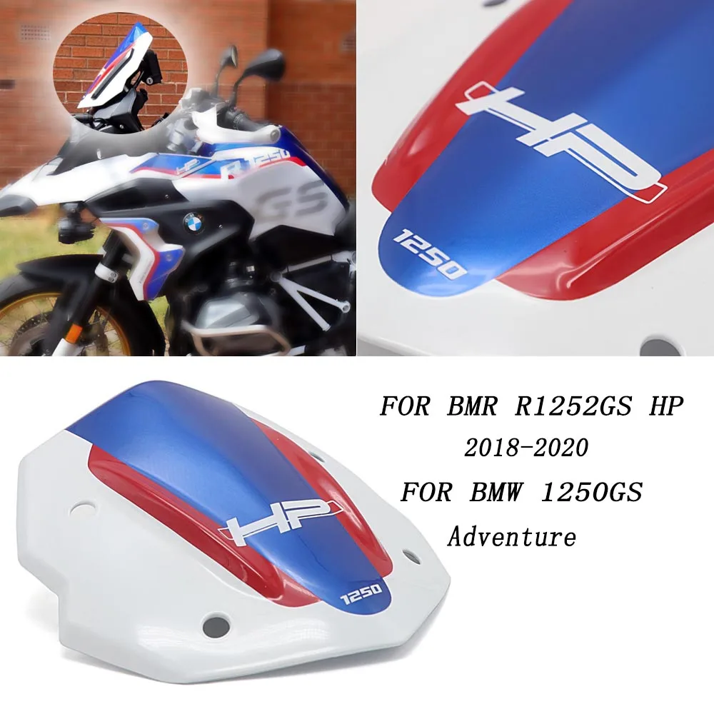 

Motorcycle 2018 2019 2020 Front Windshield Windscreen Airflow Wind Deflector FOR BMW R1250GS HP R 1250 GS Adventure R 1250 GS