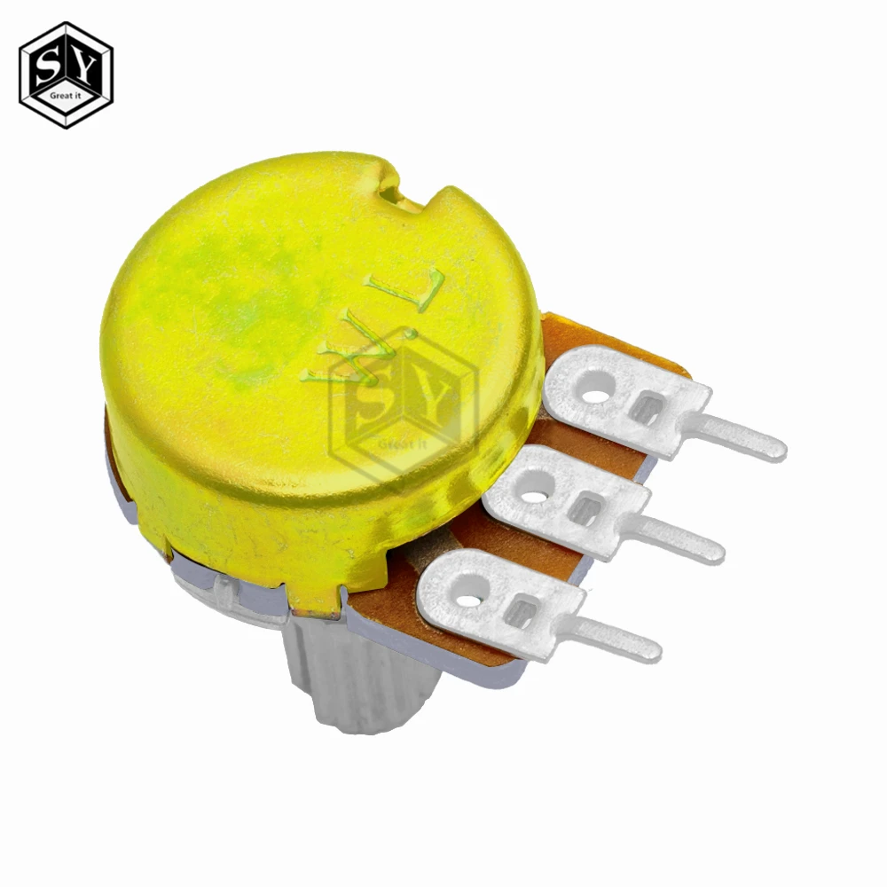 WH148 Linear Potentiometer 15mm Shaft With Nuts And Washers 3pin WH148 B1K B2K B5K B10K B20K B50K B100K B250K B500K B1M 1pcs linear potentiometer potentiometer kit electronic components