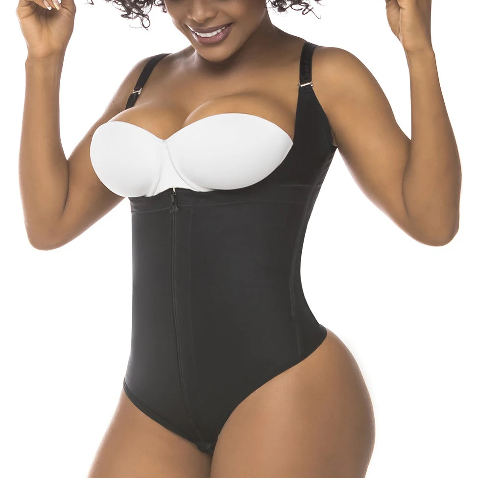 

Bodysuit Open Bust Thong Tummy Control Shapewear for Women Corset Slimming Body Shaper Waist Trainer Fajas Colombianas