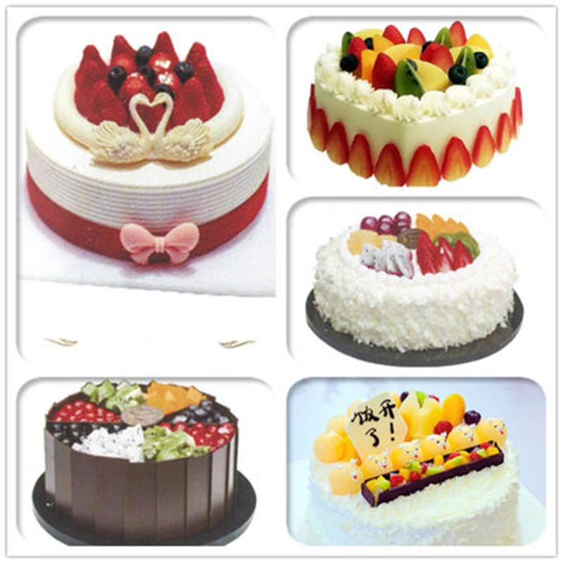 Automatic Round Birthday Cake Cream Icing Spreading Decorating Cakes  Frosting Coating Depositor Smoother Machines Machine - Food Processors -  AliExpress
