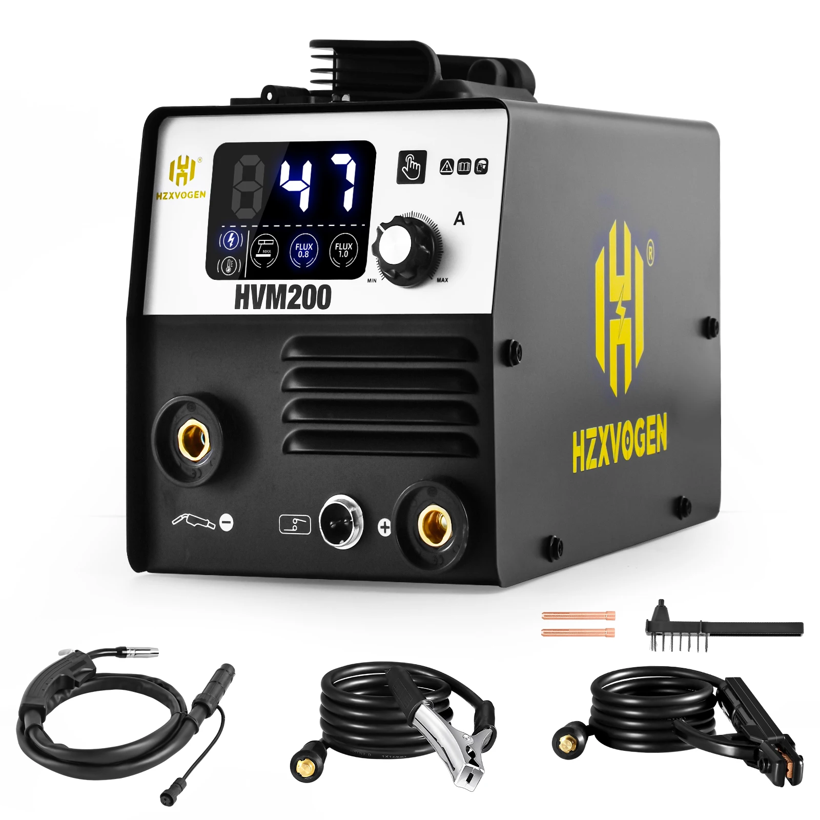 Hzxvogen 2 In1 Hvm200 Semiautomatic Mma Mig Welding Machine Inverter