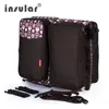 Insular Multifunctional Baby Diaper Bag Baby Bed Foldable Newborn Bed Travel Baby Mommy Nappy Changing Bag 4