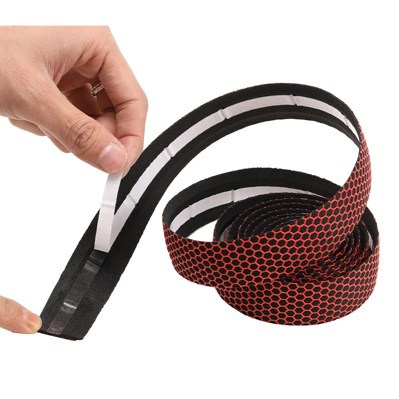 2PC BUCKLOS Road Bike Handlebar Tapes Soft Silicone PU EVA Bicycle Tape Non-slip Shock-absorption Handle Strap Cycling Parts