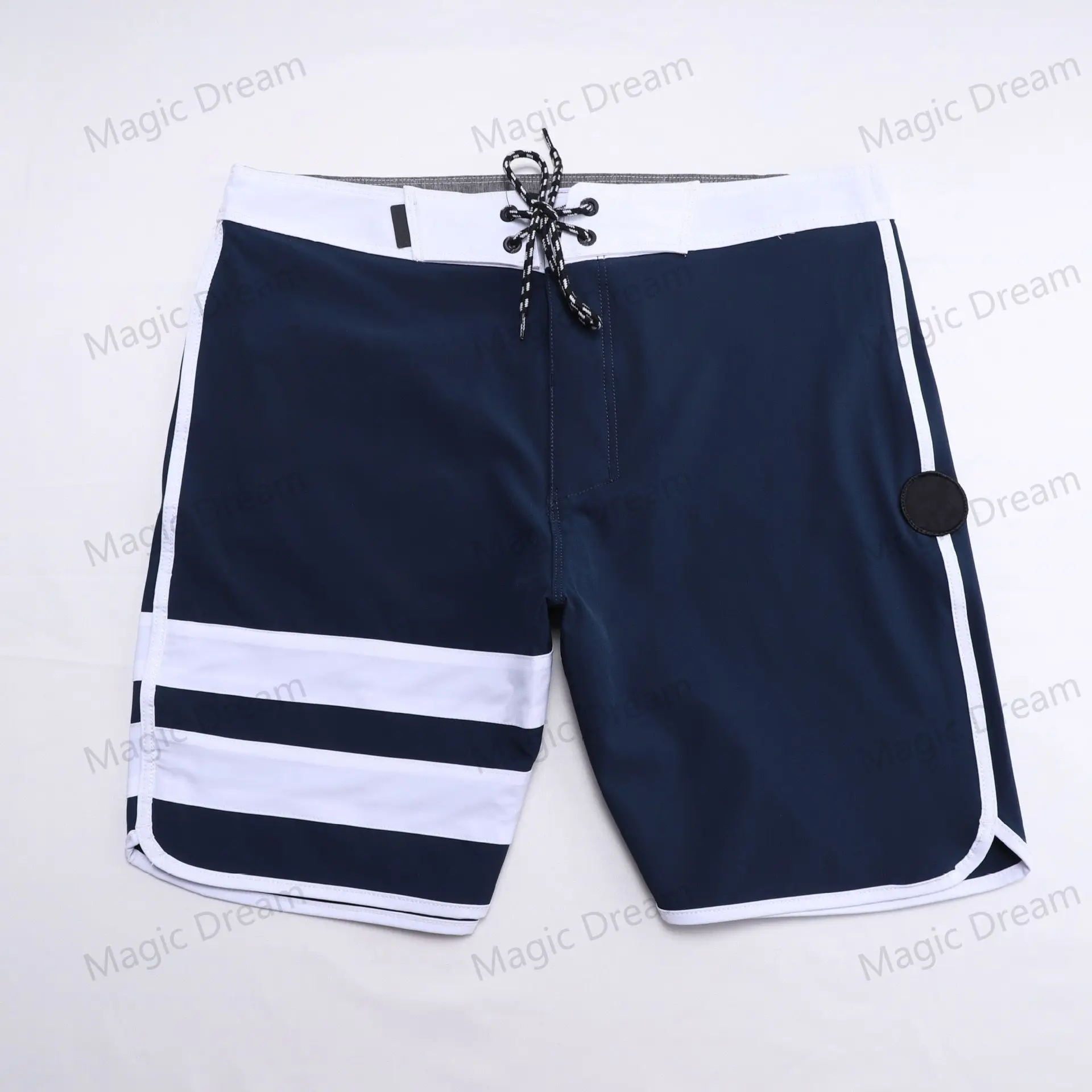 2023 Fashion Brand Blue Men Beach Shorts Bermuda Board Shorts Waterproof Quick Dry Casual Diving Surfwear Swimwear HUR0468 6