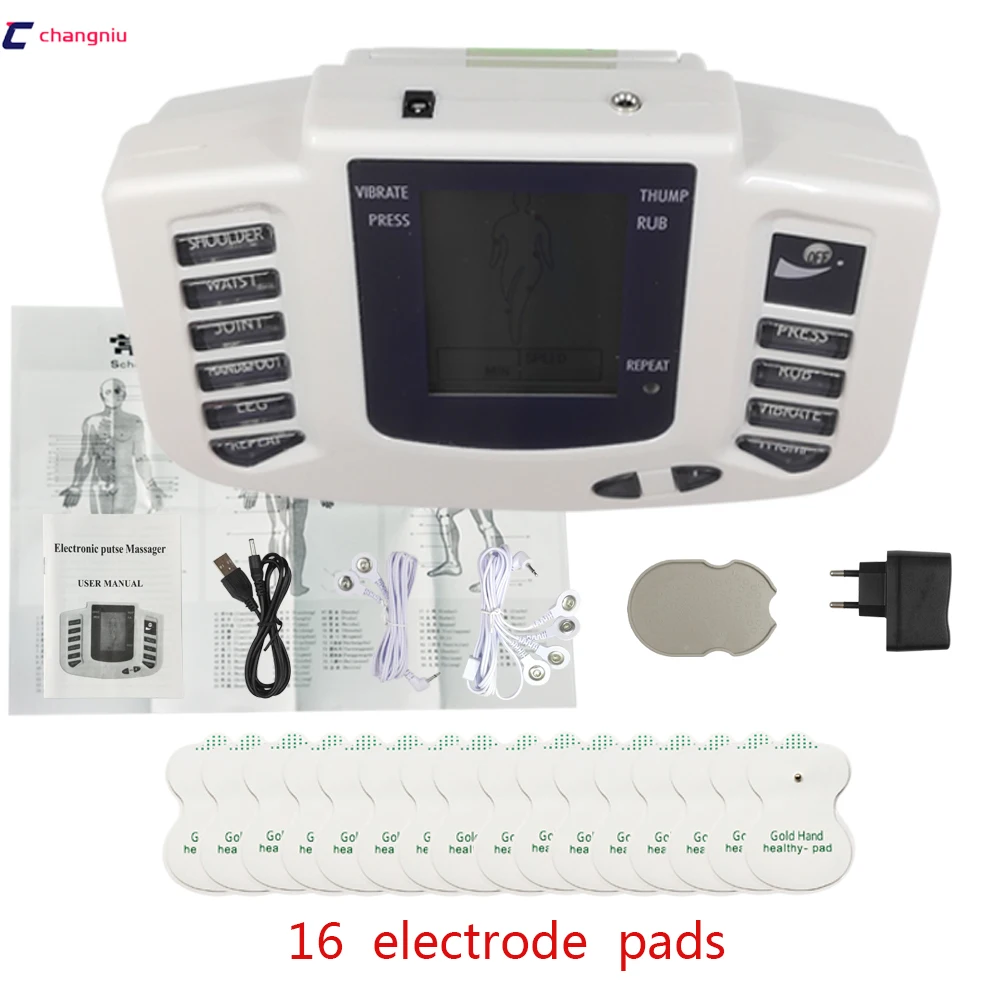 

50-1000sets JR309 Health Care Electric massager Tens Acupuncture Therapy losing weight Machine Slimming Body Stimulator Sculptor