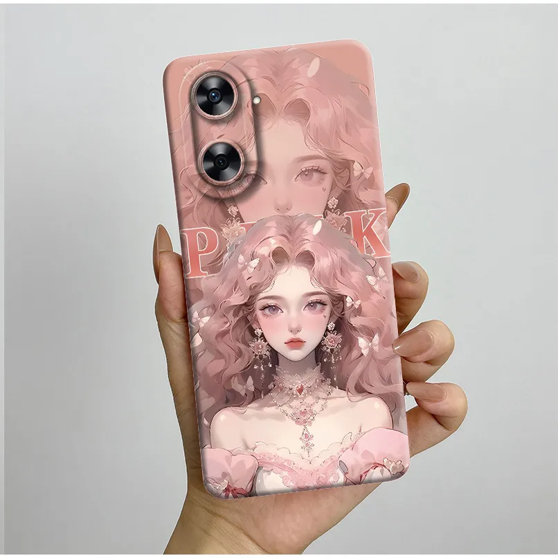Aesthetic Flowers Silicone Soft Protective Phone Case