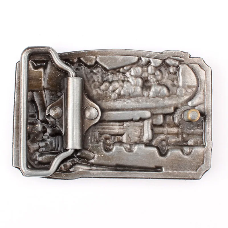 Carriage and Fire Truck Belt Buckles Zinc Alloy Material with European and American Style