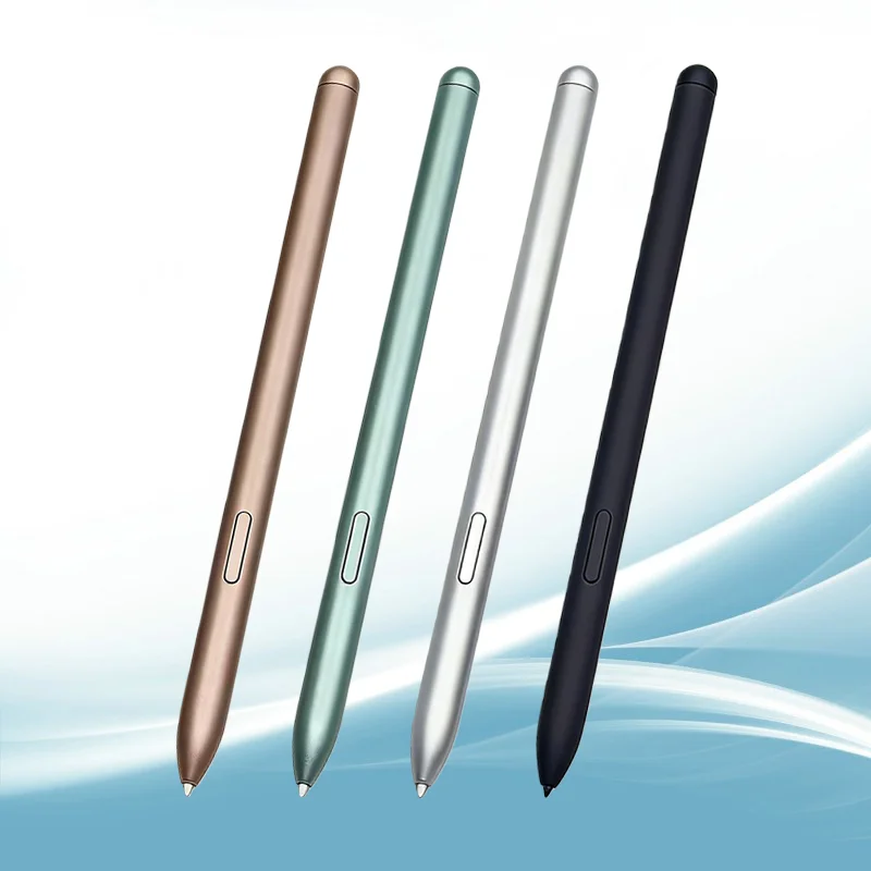삼성 갤럭시 탭 S7 FE SM-T730 T733 SM-T736B 태블릿용 터치 스타일러스 펜 및 펜 팁(로고 없음 및 블루투스 없음)