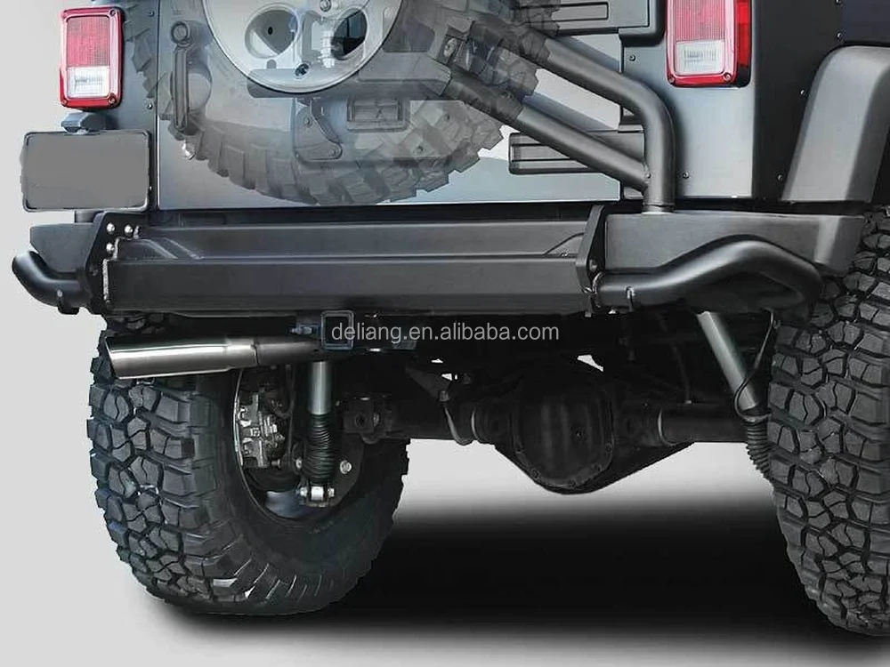 Car Bumper Offroad 4x4 Auto Accessories Steel Front Bumper For Jeep Wrangler JK 2007-2017